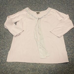 Dane Lewis Bedazzled Lavender Top sz. XL